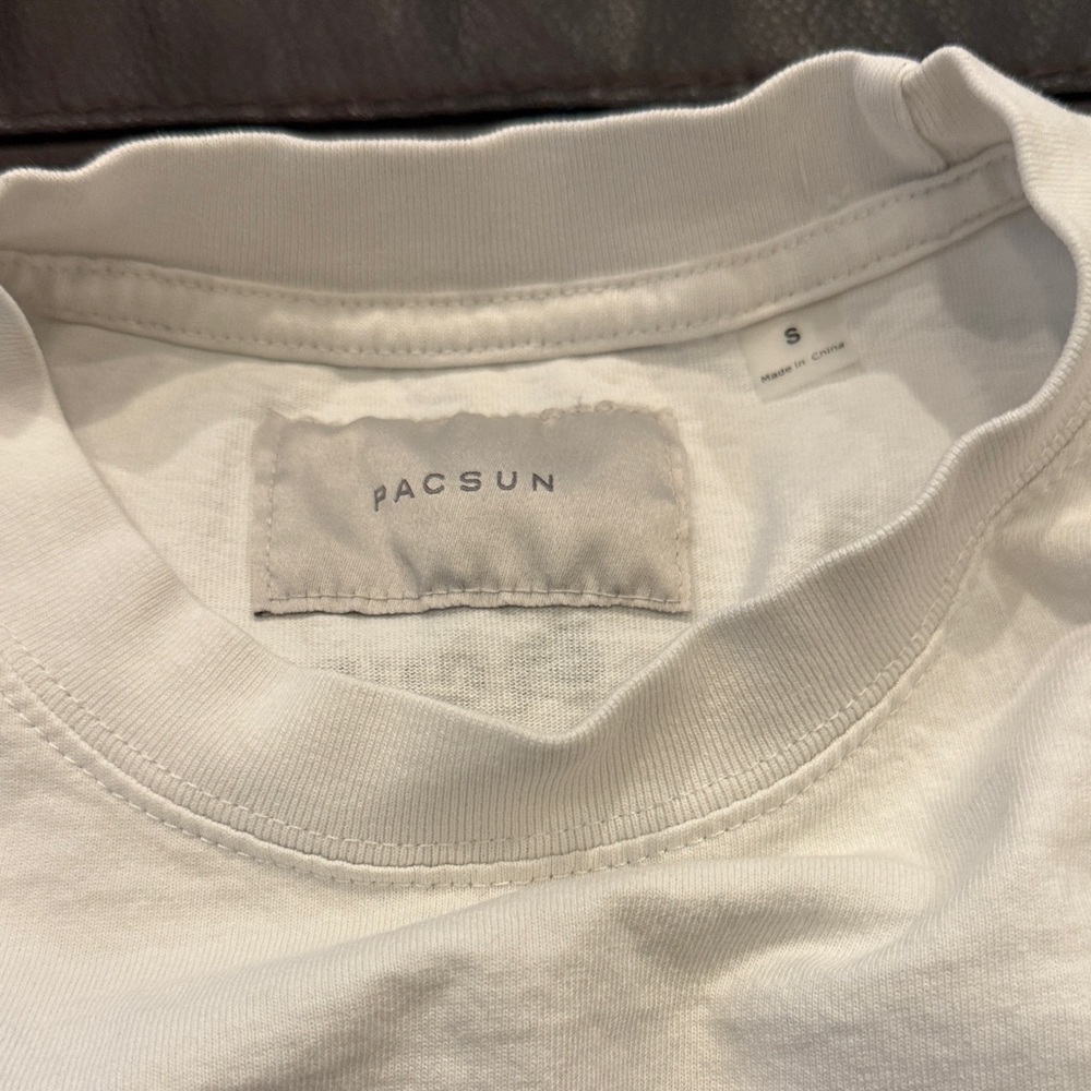 PacSun White Racing Graphic Tee - Picture 3 of 3